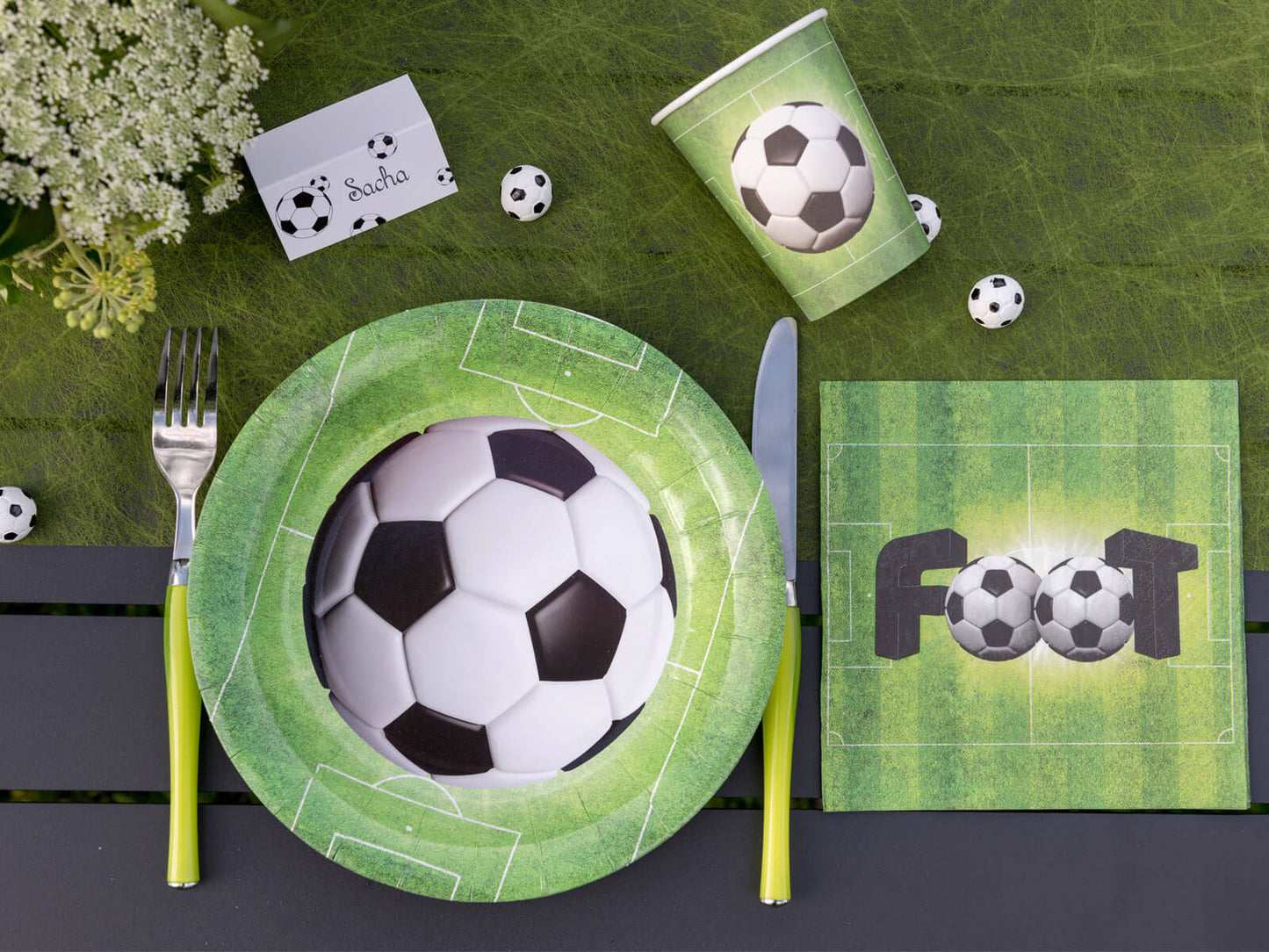 Servetėlės Futbolas 20 vnt. 33 cm