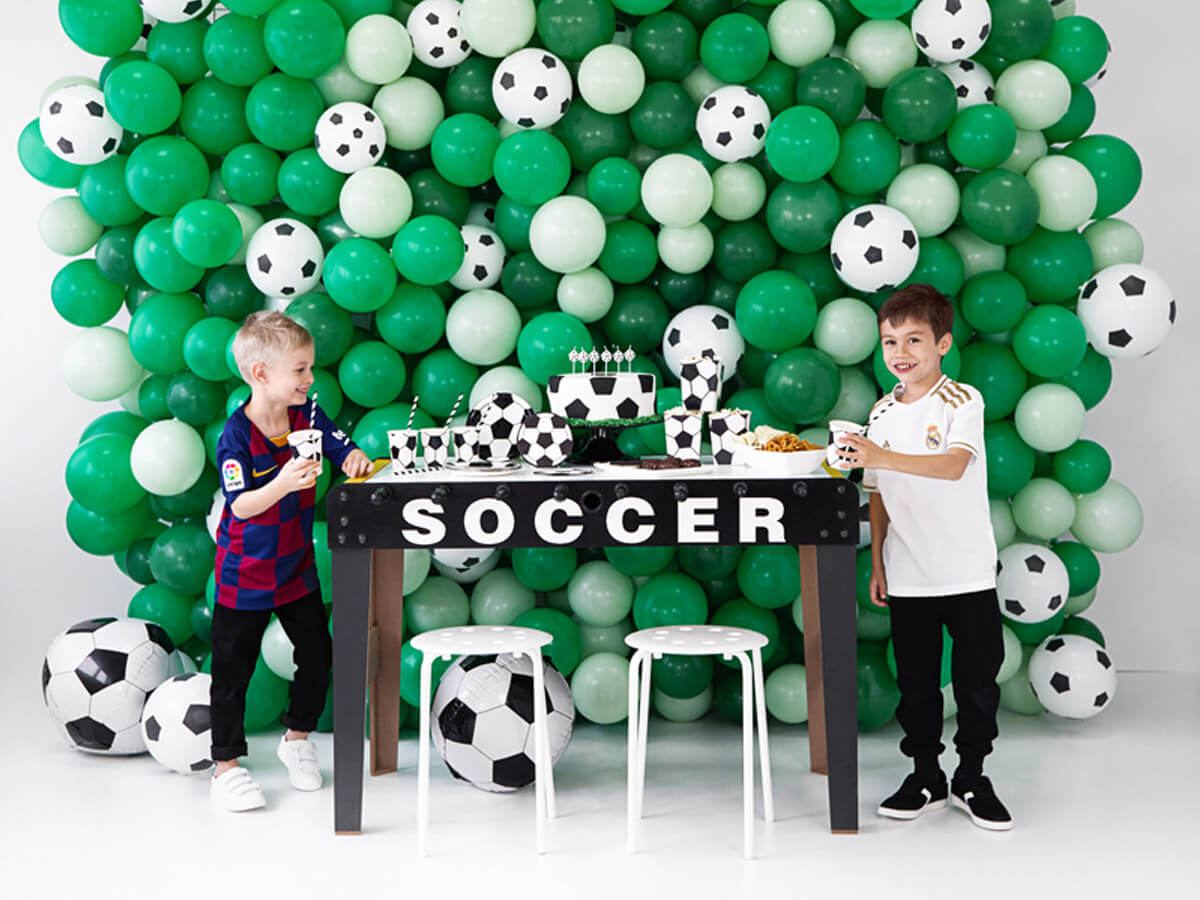 Servetėlės Futbolas (juoda/balta) pakuotėje 20 vnt.