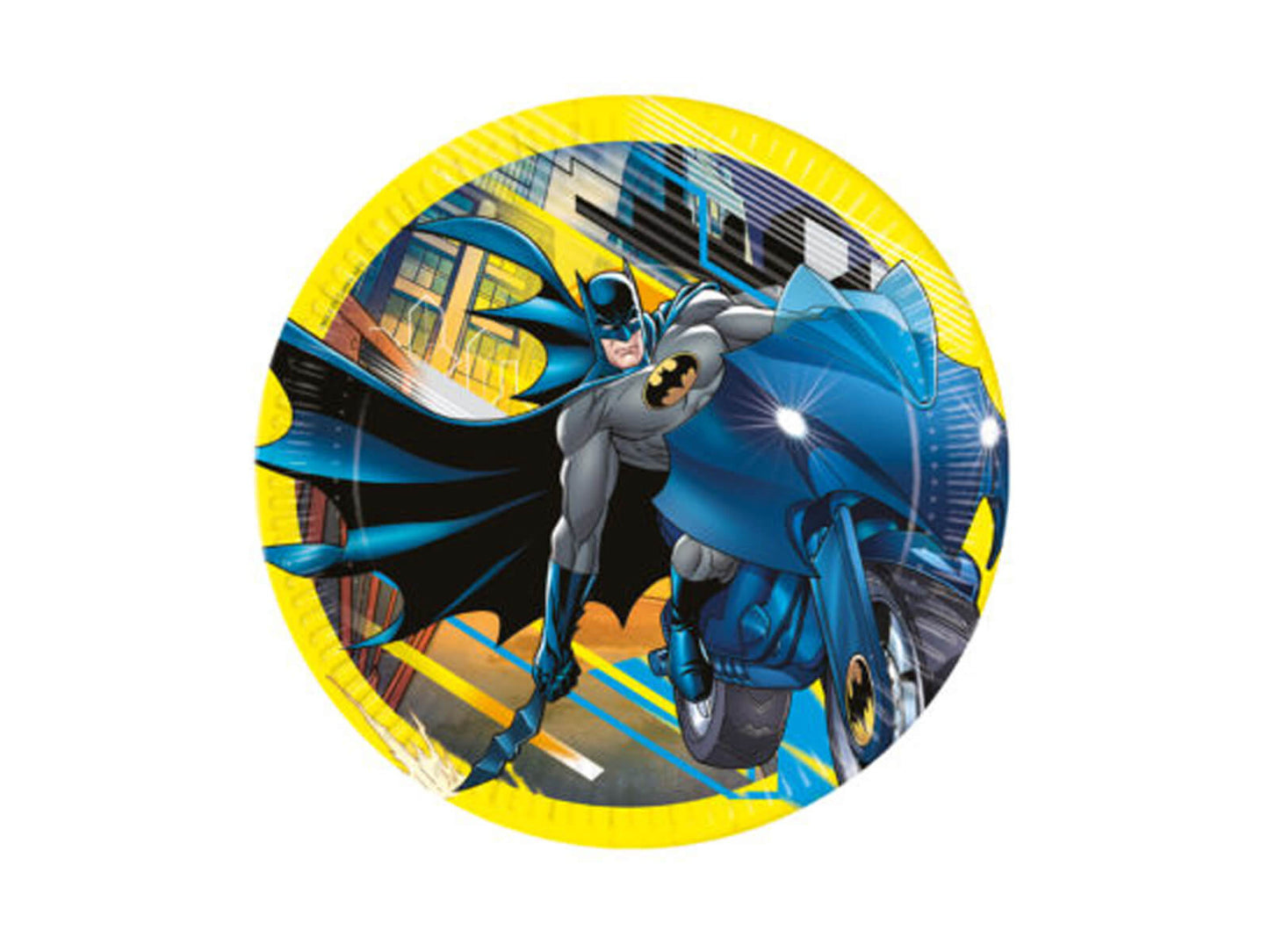 Popierinės lėkštutės Batman 23 cm. 8 vnt.