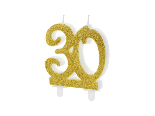 Gimtadienio žvakutė 30 metų