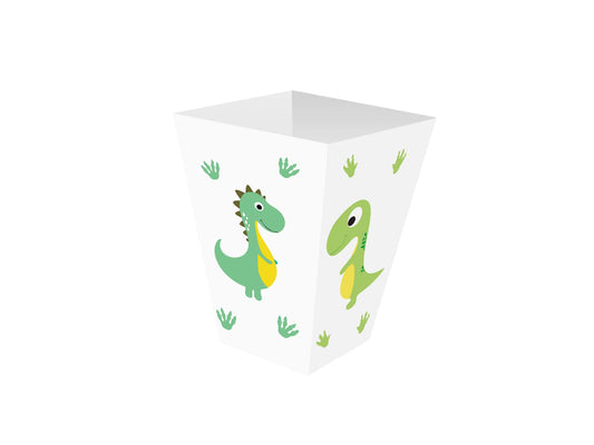 Popierinės užkandžių dėžutės Dinozaurai 6 vnt.